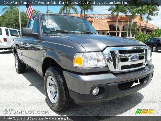 2010 Ford Ranger XLT Regular Cab in Dark Shadow Grey Metallic
