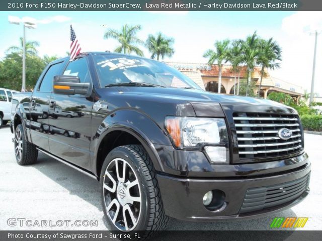 2010 Ford F150 Harley-Davidson SuperCrew in Lava Red Metallic