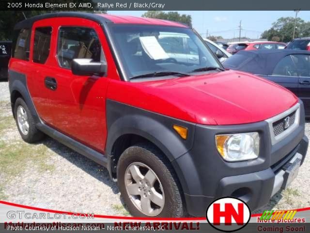 2005 Honda Element EX AWD in Rallye Red
