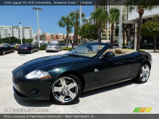 2009 Jaguar XK XK8 Convertible in Botanical Green