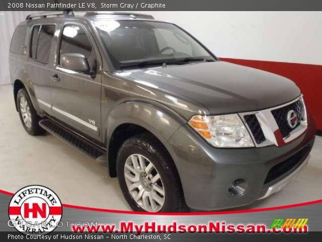 2008 Nissan Pathfinder LE V8 in Storm Gray