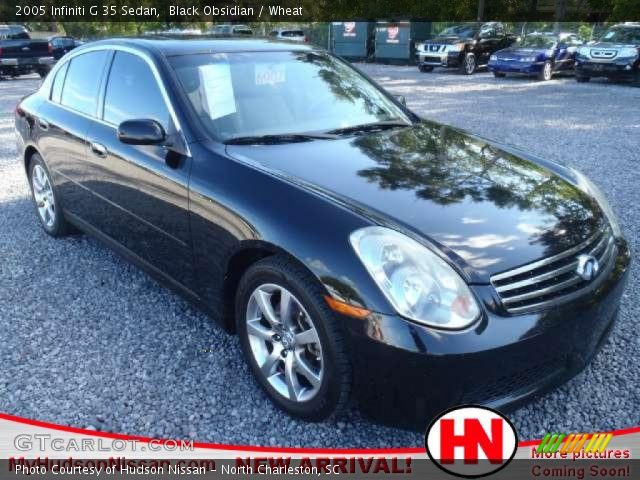 2005 Infiniti G 35 Sedan in Black Obsidian