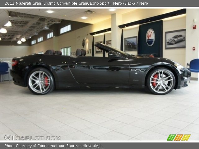 2012 Maserati GranTurismo Convertible GranCabrio Sport in Nero (Black)