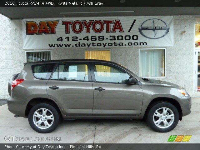 2010 Toyota RAV4 I4 4WD in Pyrite Metallic