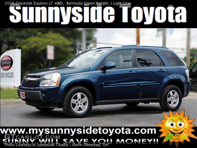 2006 Chevrolet Equinox LT AWD in Bermuda Green Metallic