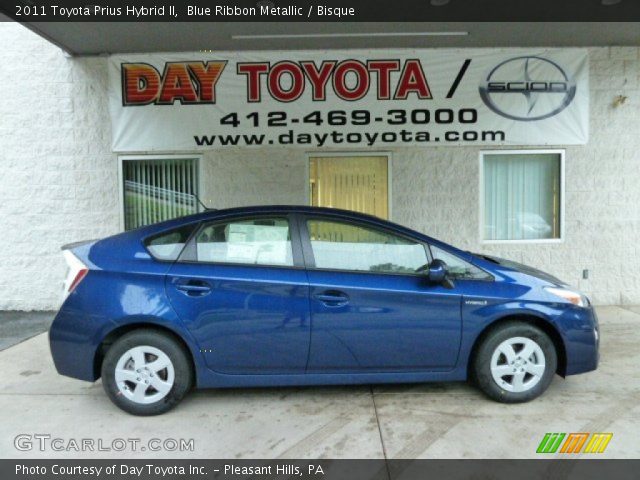 2011 Toyota Prius Hybrid II in Blue Ribbon Metallic