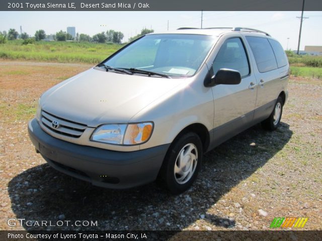 2001 Toyota Sienna LE in Desert Sand Mica
