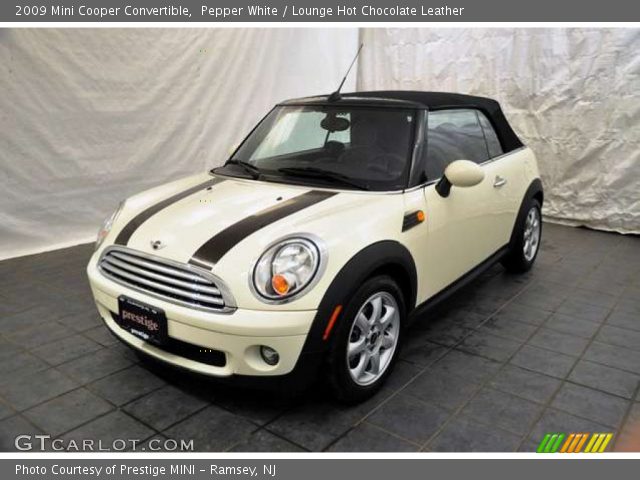 2009 Mini Cooper Convertible in Pepper White