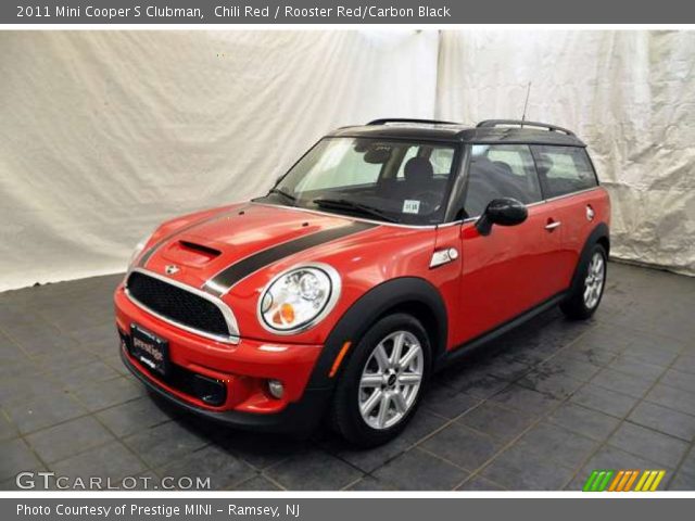 2011 Mini Cooper S Clubman in Chili Red
