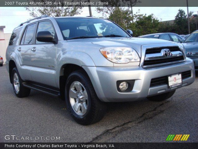 2007 Toyota 4Runner SR5 4x4 in Titanium Metallic