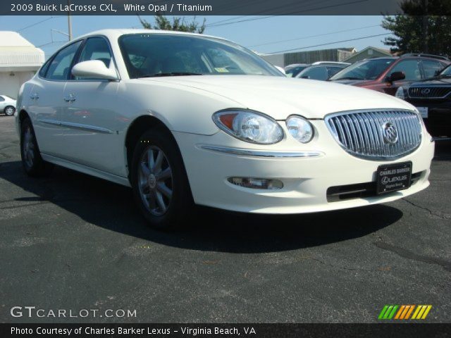 2009 Buick LaCrosse CXL in White Opal
