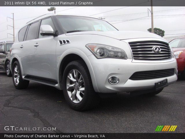 2011 Infiniti QX 56 4WD in Liquid Platinum