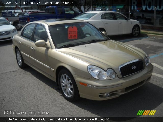 2004 Hyundai Sonata V6 in Desert Sand