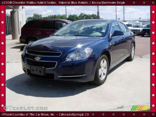 2008 Chevrolet Malibu Hybrid Sedan in Imperial Blue Metallic