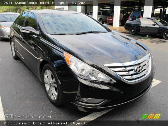 2011 Hyundai Sonata Limited in Midnight Black