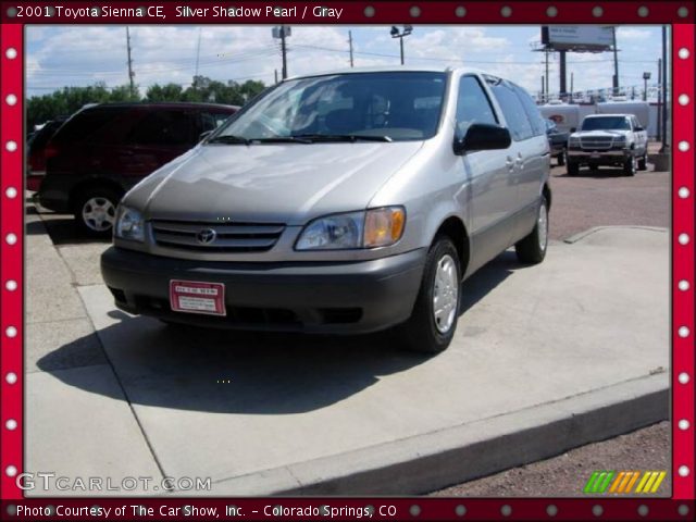 2001 Toyota Sienna CE in Silver Shadow Pearl