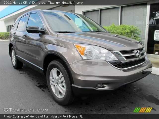 2011 Honda CR-V EX in Urban Titanium Metallic