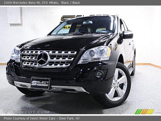 2009 Mercedes-Benz ML 350 4Matic in Black