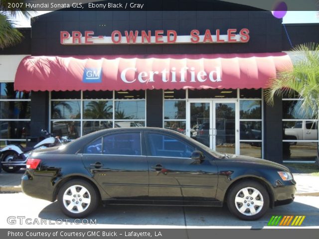 2007 Hyundai Sonata GLS in Ebony Black