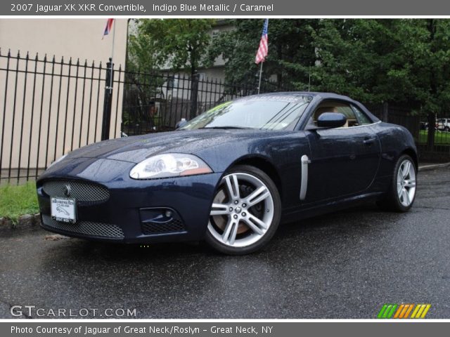 2007 Jaguar XK XKR Convertible in Indigo Blue Metallic