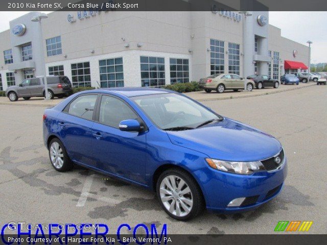 2010 Kia Forte SX in Corsa Blue