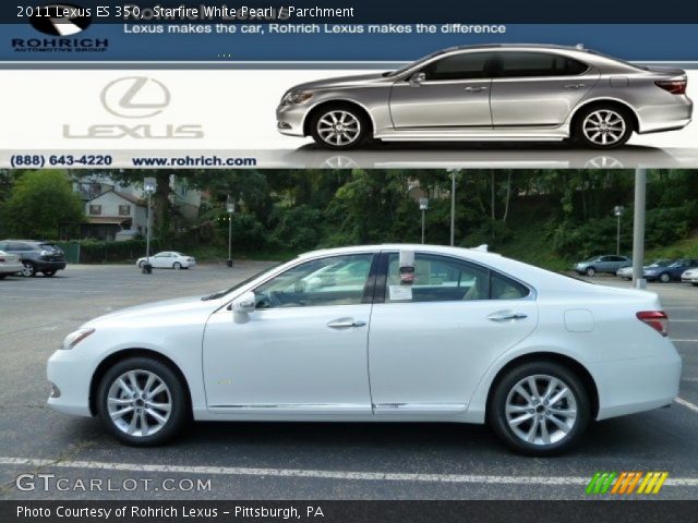 2011 Lexus ES 350 in Starfire White Pearl