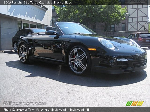 2009 Porsche 911 Turbo Cabriolet in Black