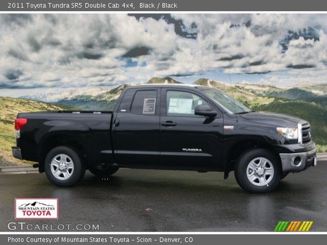 2011 Toyota Tundra SR5 Double Cab 4x4 in Black