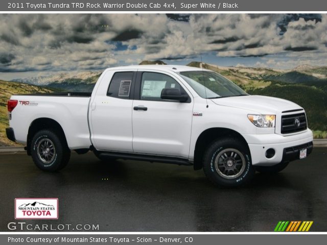 2011 Toyota Tundra TRD Rock Warrior Double Cab 4x4 in Super White