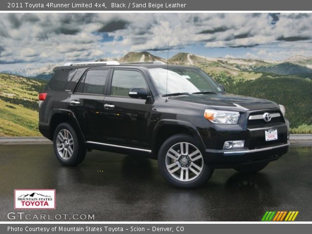 2011 Toyota 4Runner Limited 4x4 in Black