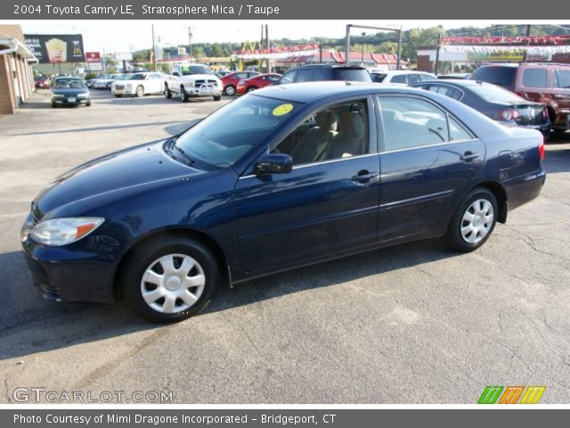 2004 Toyota Camry LE in Stratosphere Mica