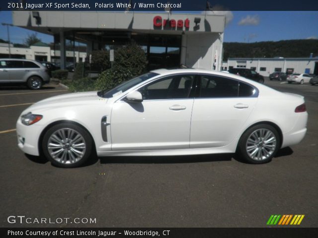 2011 Jaguar XF Sport Sedan in Polaris White