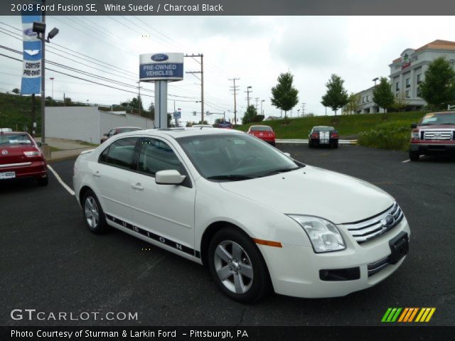 2008 Ford Fusion SE in White Suede