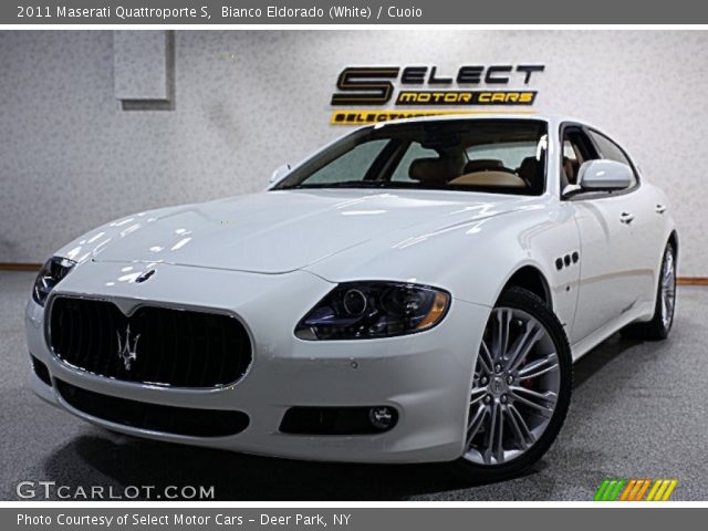 2011 Maserati Quattroporte S in Bianco Eldorado (White)