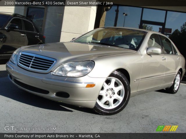 2000 Mercedes-Benz S 430 Sedan in Desert Silver Metallic