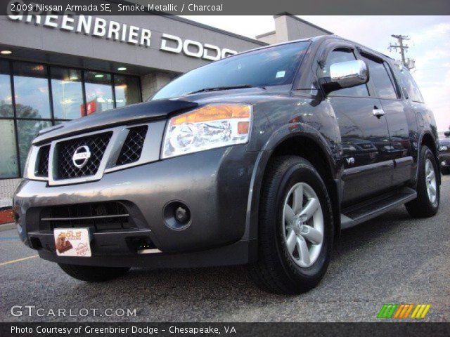 2009 Nissan Armada SE in Smoke Metallic