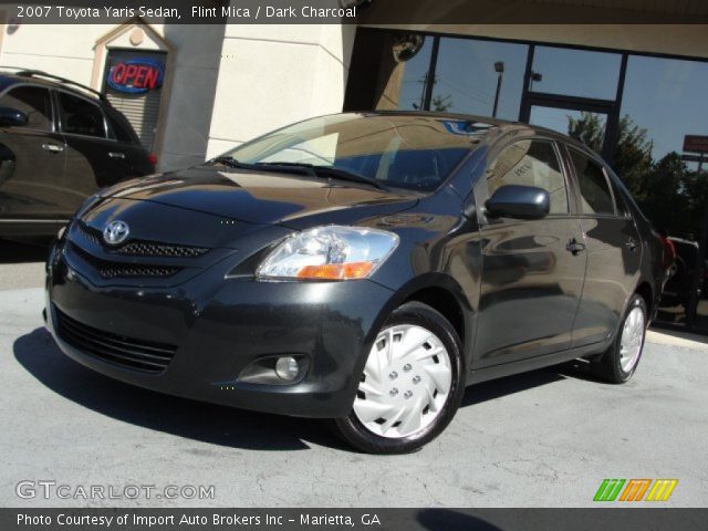 2007 Toyota Yaris Sedan in Flint Mica