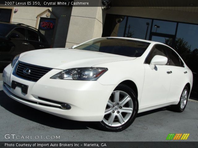 2007 Lexus ES 350 in Crystal White