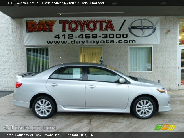 2010 Toyota Corolla  in Classic Silver Metallic