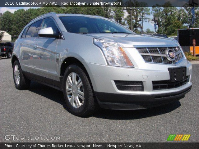 2010 Cadillac SRX 4 V6 AWD in Radiant Silver