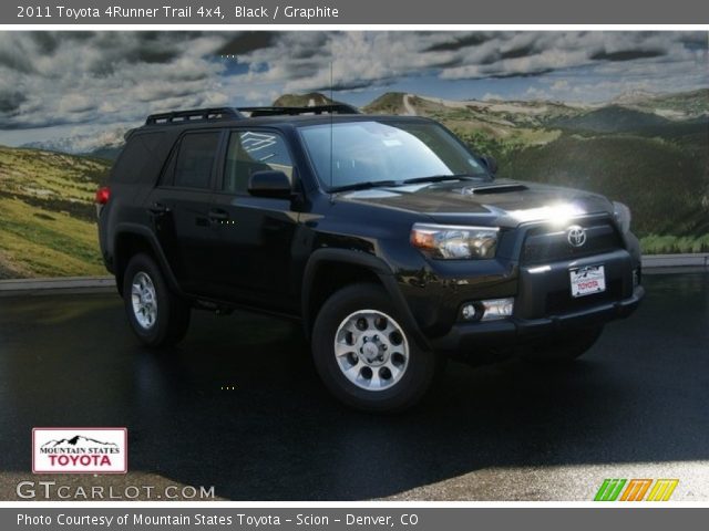 2011 Toyota 4Runner Trail 4x4 in Black
