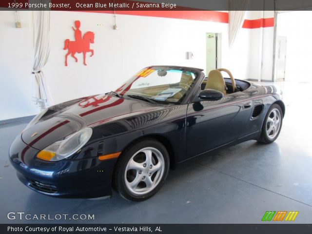 1999 Porsche Boxster  in Ocean Blue Metallic