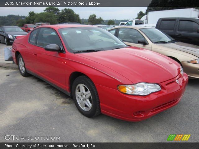 2005 Chevrolet Monte Carlo LS in Victory Red