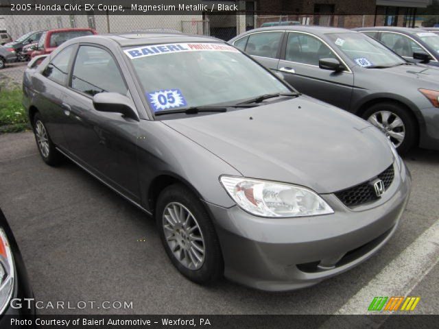 2005 Honda Civic EX Coupe in Magnesium Metallic