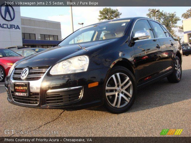 2006 Volkswagen Jetta 2.5 Sedan in Black