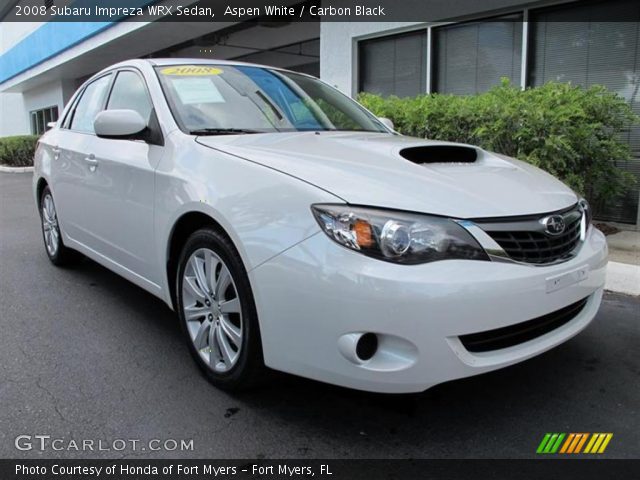 2008 Subaru Impreza WRX Sedan in Aspen White