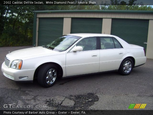 2002 Cadillac DeVille Sedan in White Diamond Pearl