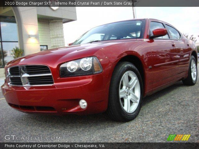 2010 Dodge Charger SXT in Inferno Red Crystal Pearl