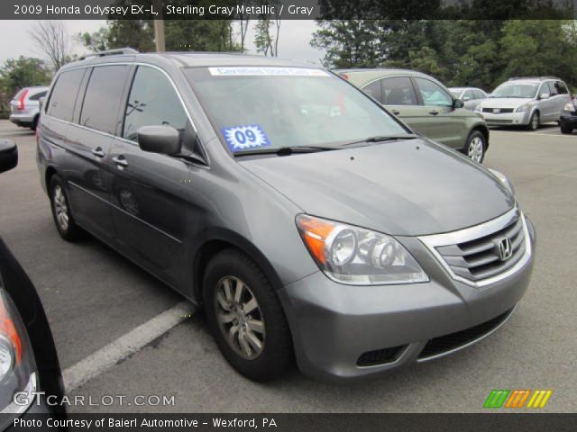 2009 Honda Odyssey EX-L in Sterling Gray Metallic