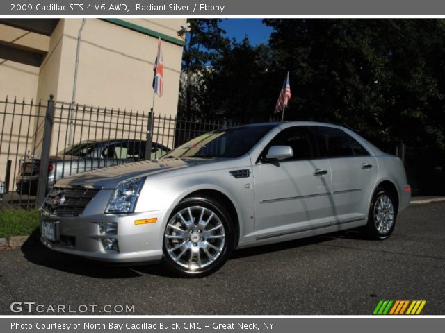 2009 Cadillac STS 4 V6 AWD in Radiant Silver